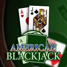 American Blackjack slot logo by Habanero at Bonuskong Casino