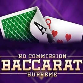 Baccarat Supreme online game logo by OneTouch Games on bonuskong.lu