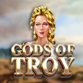 Gods of Troy logo by Red Tiger Gaming at Bonuskong Casino